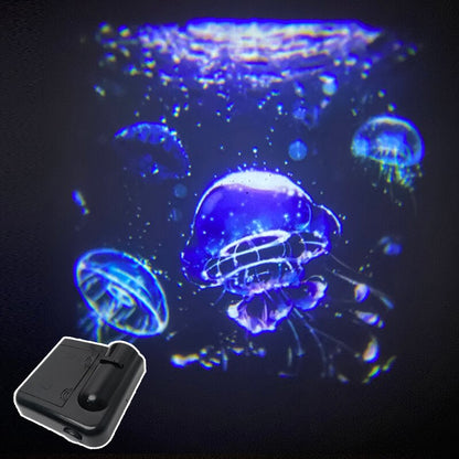 Colorful Fireworks LED Night Light Projector