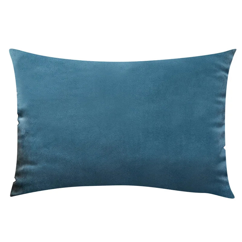Soft Velvet Pillow in Pastel Bright Colors