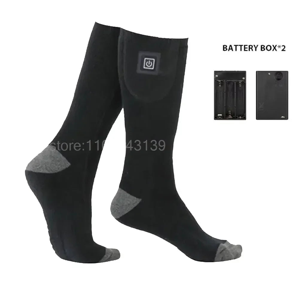 Warm Rechargeable Electric Socks for Men and Women