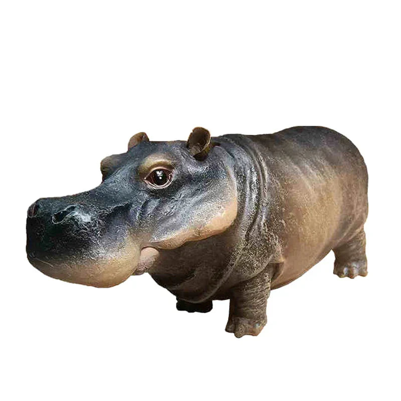 Small Cute Hippo Aquarium Air Bubbler - Halri