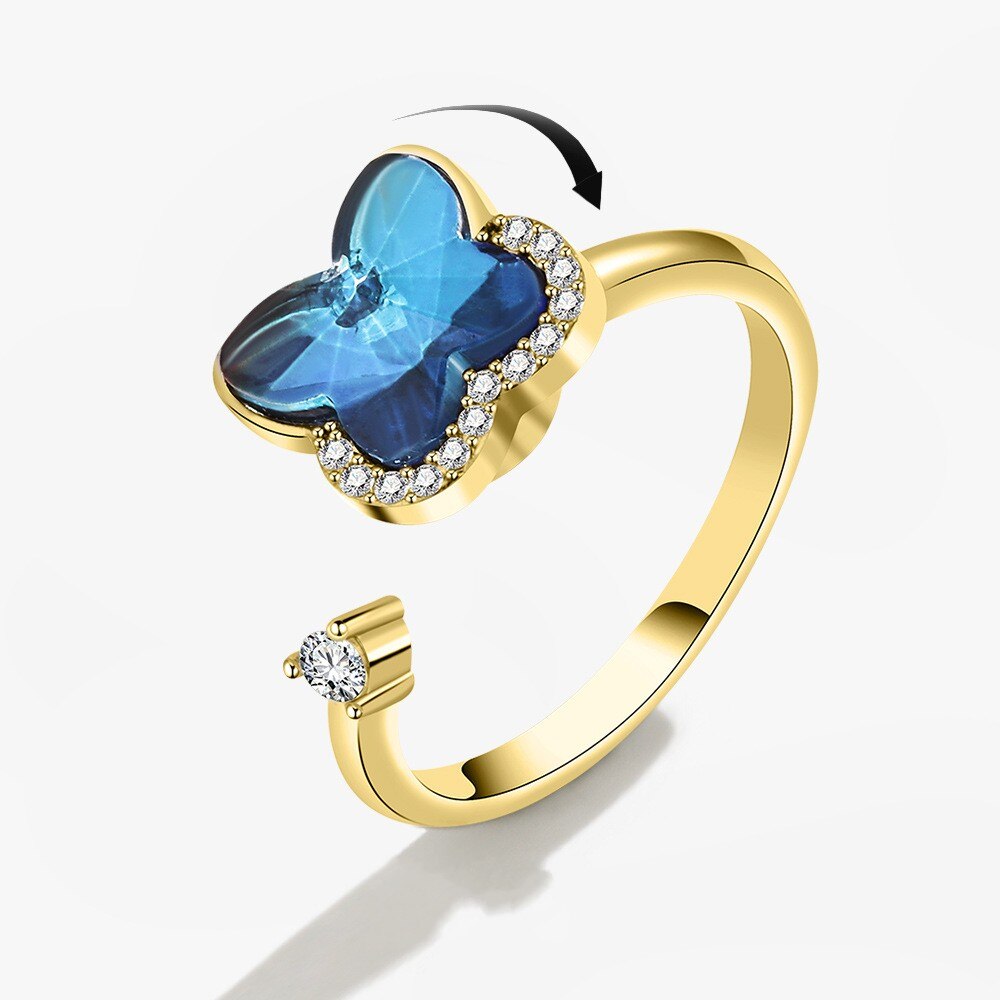 Sparkling Cosmic Rotating Ring