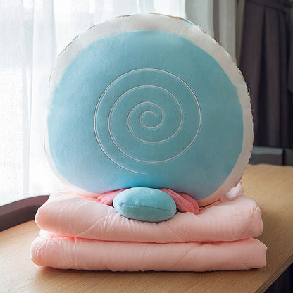 Cozy Fruit Portable Foldable Blanket Pillow
