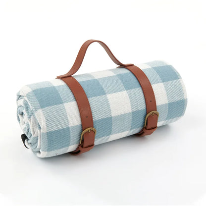 Waterproof Folding Camping Blanket with Handle Strap
