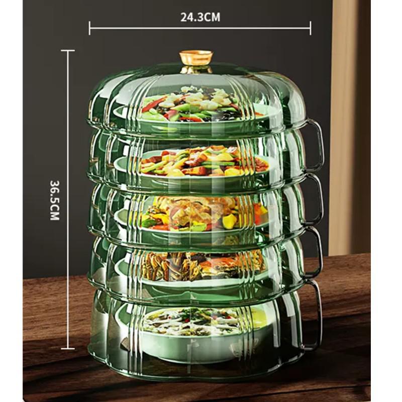 Collapsible Microwave Food Lid Protector