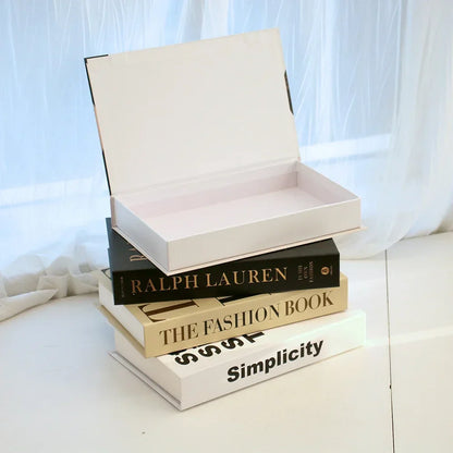 Stylish Book Box Decor for Coffee Table Storage - Halri