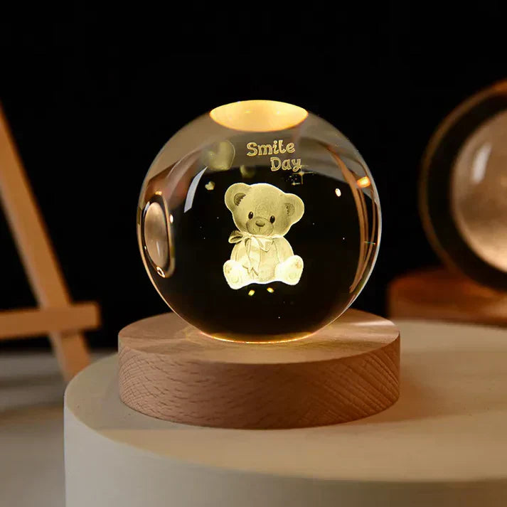 Colorful Crystal Night Lamp Decorative Gift