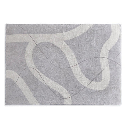 Plush Japanese Style Big Shaggy Non Slip Rug