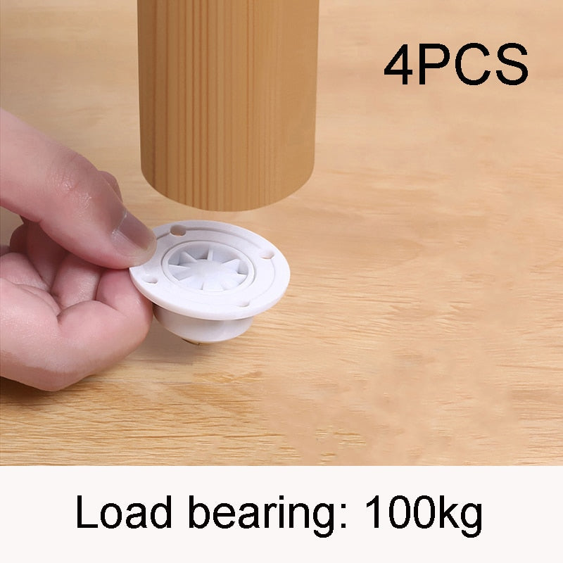 Easy Move Furniture Sliders with Adhesive Wheels - Halri
