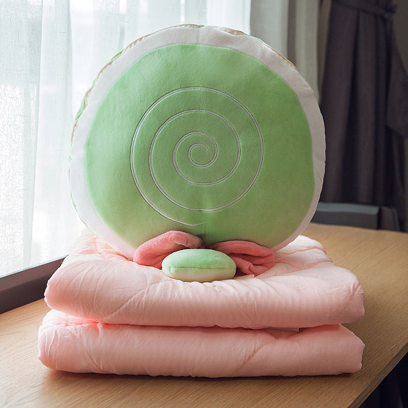Cozy Fruit Portable Foldable Blanket Pillow