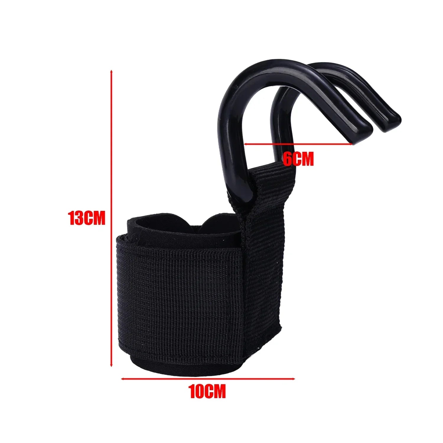 Secure Grip Weightlifting Hooks for Gym - Halri