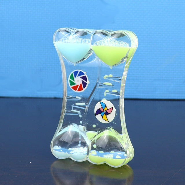 Colorful Liquid Motion Desk Clock