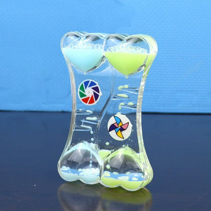 Colorful Liquid Motion Desk Clock