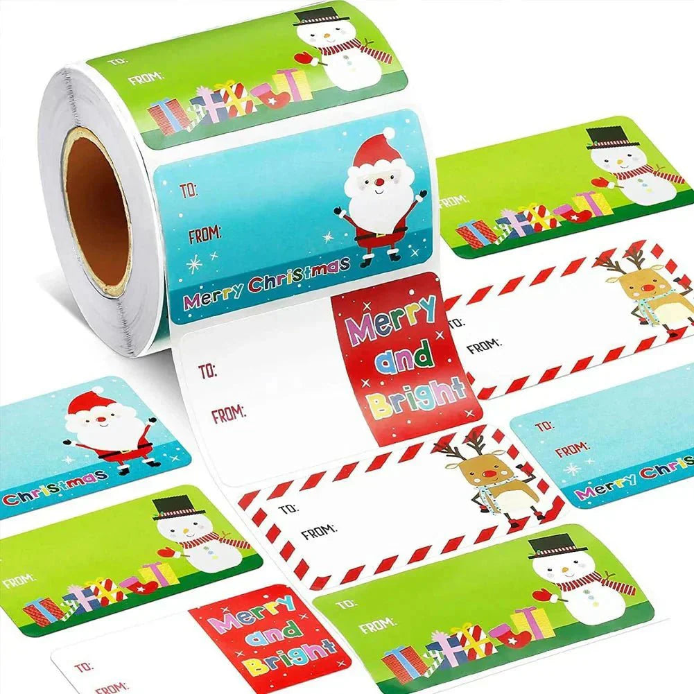 Fun Holiday Gift Labels - Halri