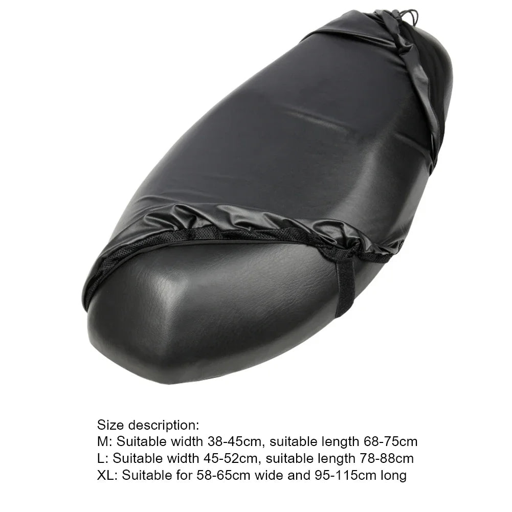 Premium Flexible Leather Bike Seat Cover