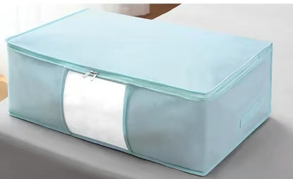 Collapsible Closet Storage Bag for Clothes and Bedding
