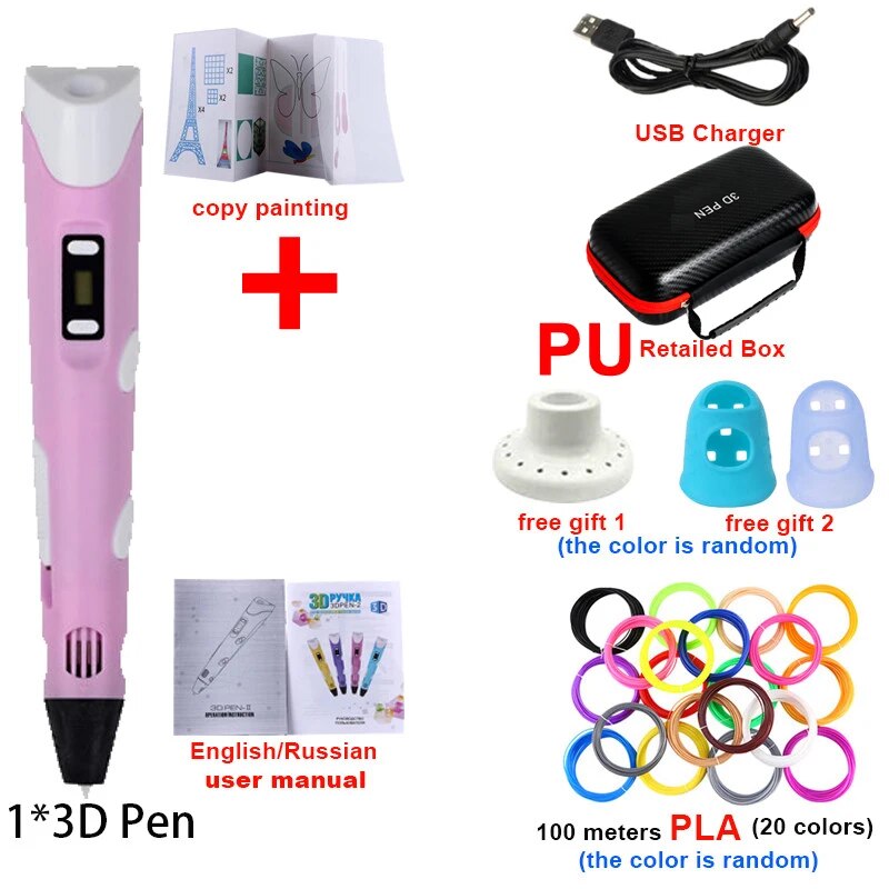 Colorful Kids Art Drawing Pen