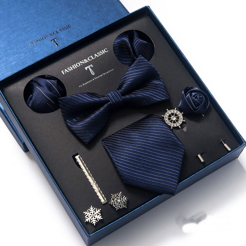 Elegant Men's Tie Set in Premium Box