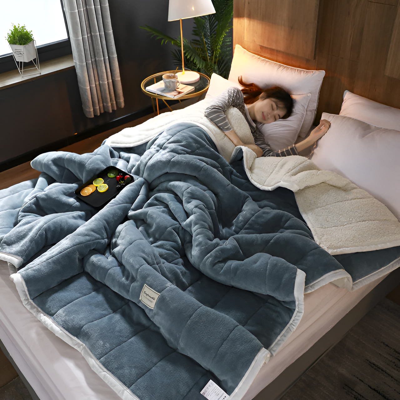 Soft Luxe Velvet Throw Blanket