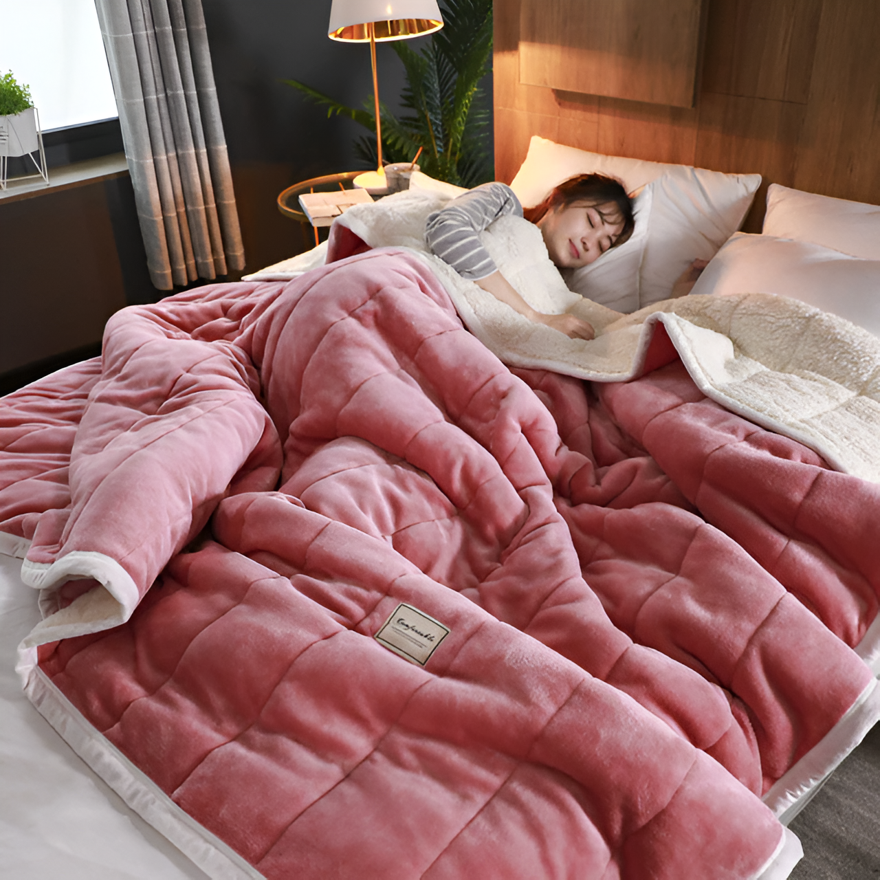 Plush Fleece Blanket Ultra Soft and Warm