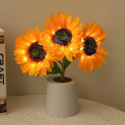 Bright Floral Desk Lamp - Halri
