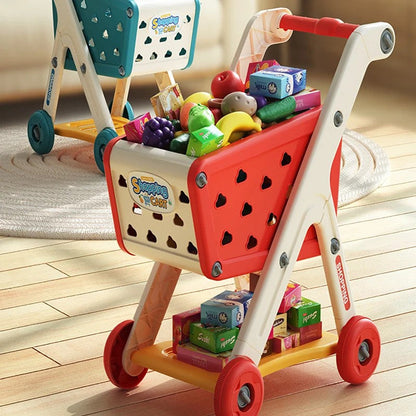 Playful Mini Shopping Cart with Accessories - Halri