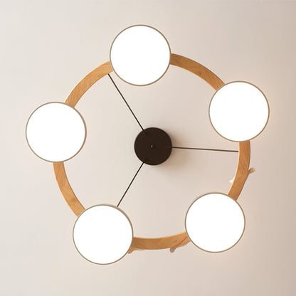 Beautiful Round Pendant LED Birdcage Light Fixture