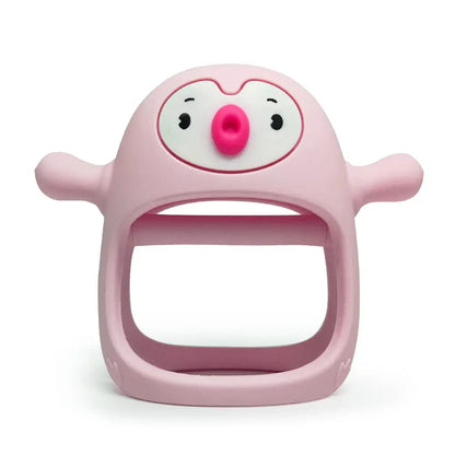 Soft Baby Teether Toy with Ergonomic Silicone Design