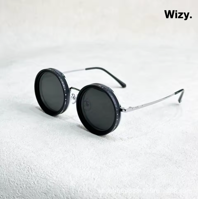 Trendy Black Lens Sunglasses UV Protection