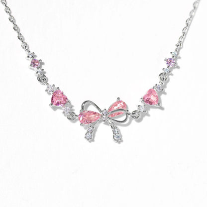 Delicate Ribbon Charm Wristbands