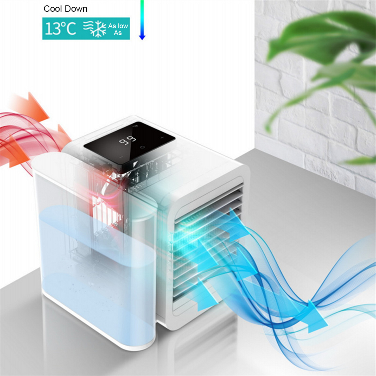 Compact Portable Air Conditioner Fan