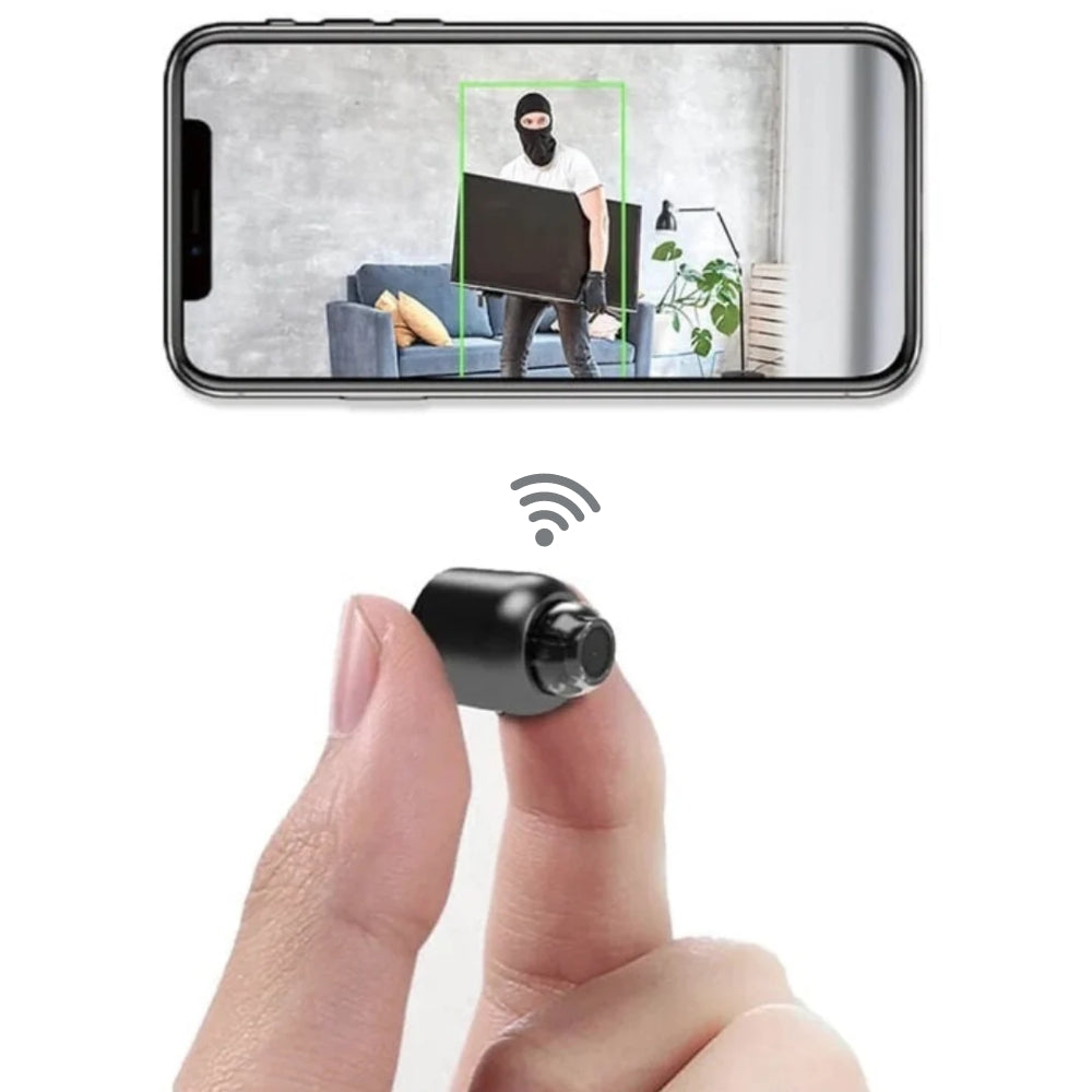 Compact WiFi Home Camera Night Vision Wireless HD Baby Pet Monitor