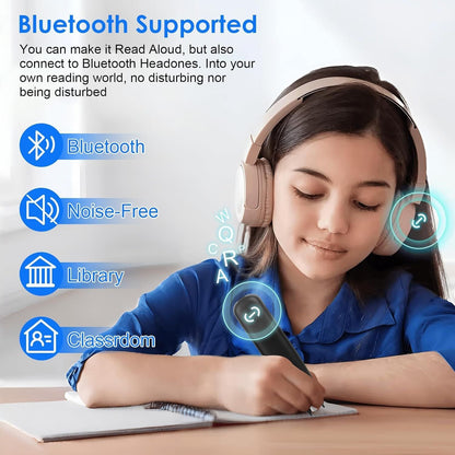 Smart Translation Pen – 142 Languages Real-Time Text Scanner & Voice Translator with Recording