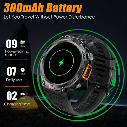 Rugged Water Resistant Fitness Smartwatch