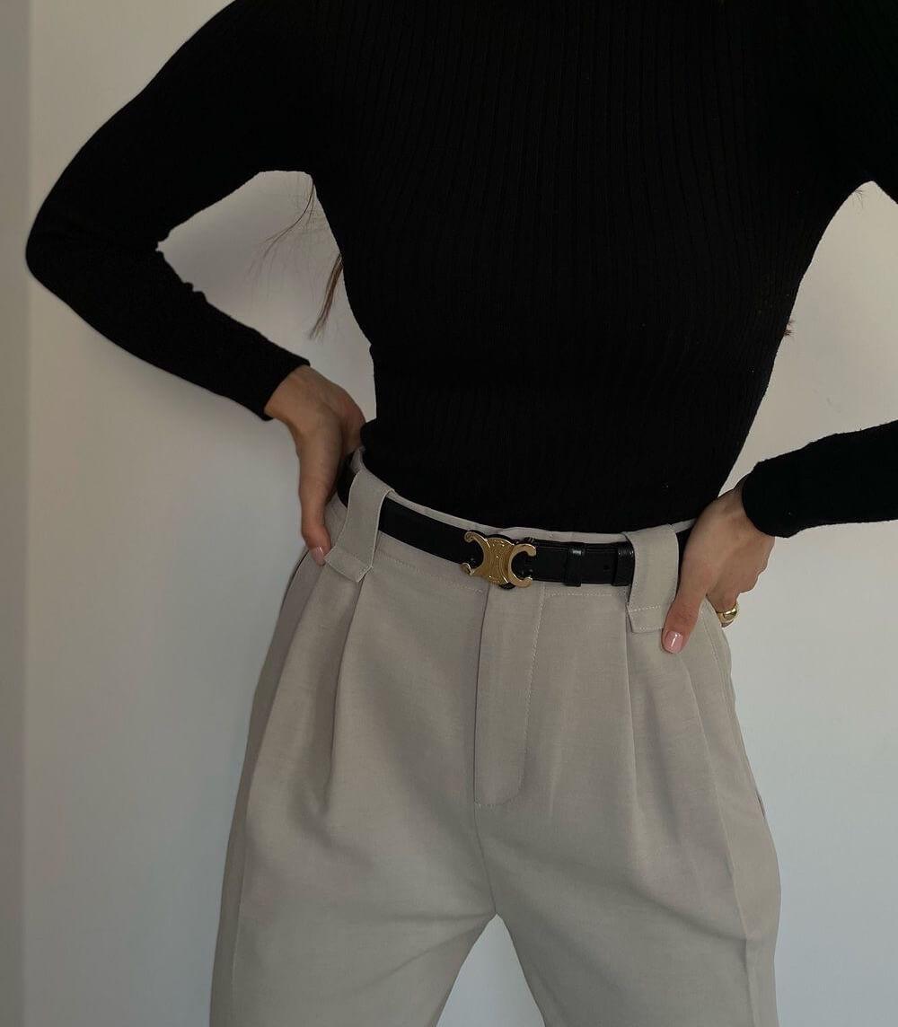 Premium Leather Waist Belt - Halri
