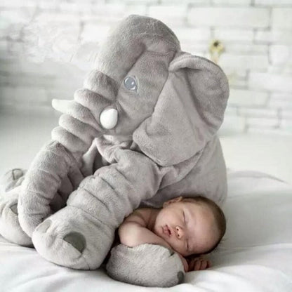 Cuddly Elephant Stuffed Animal Pillow for Children