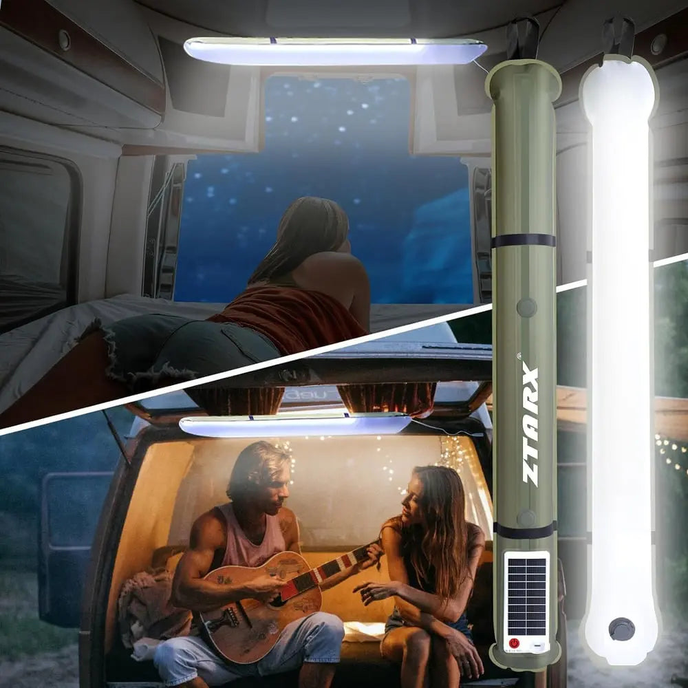 Portable Solar Powered Camping Light Tube - Halri