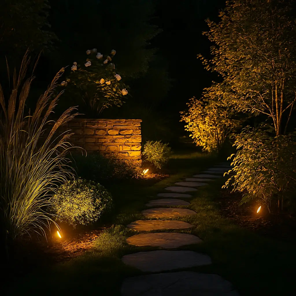 Colorful Outdoor Solar Powered LED Garden Light