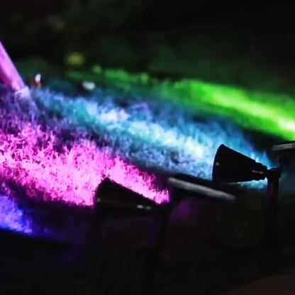 Colorful Outdoor Solar Powered LED Garden Light