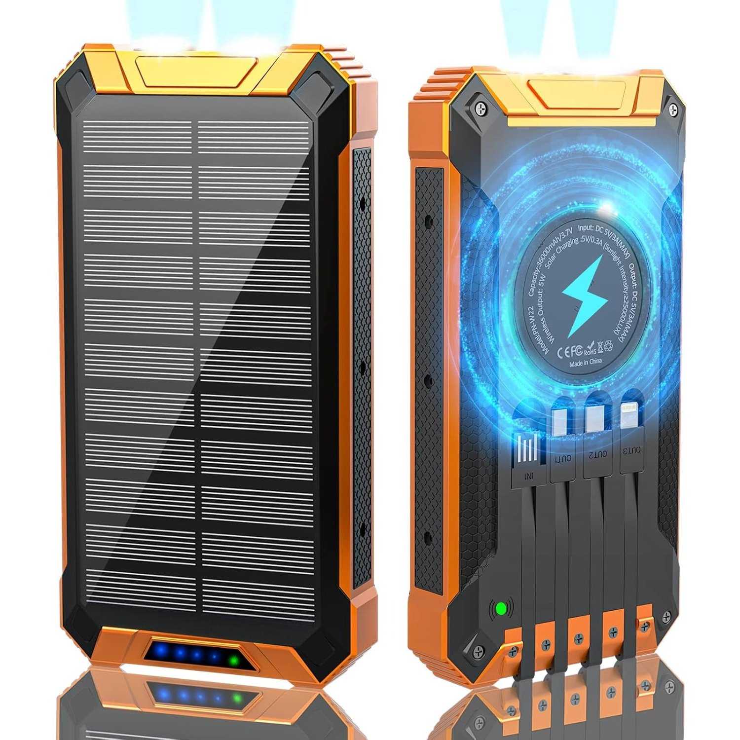 Portable Waterproof Power Bank 20000mAh USB Charger - Halri