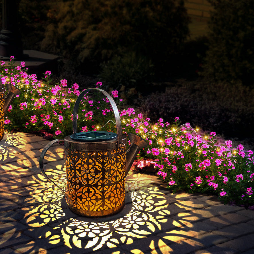 Solar Garden Light with Elegant Projection Patterns – 80cm Outdoor Lantern for Gardens and Yards 4