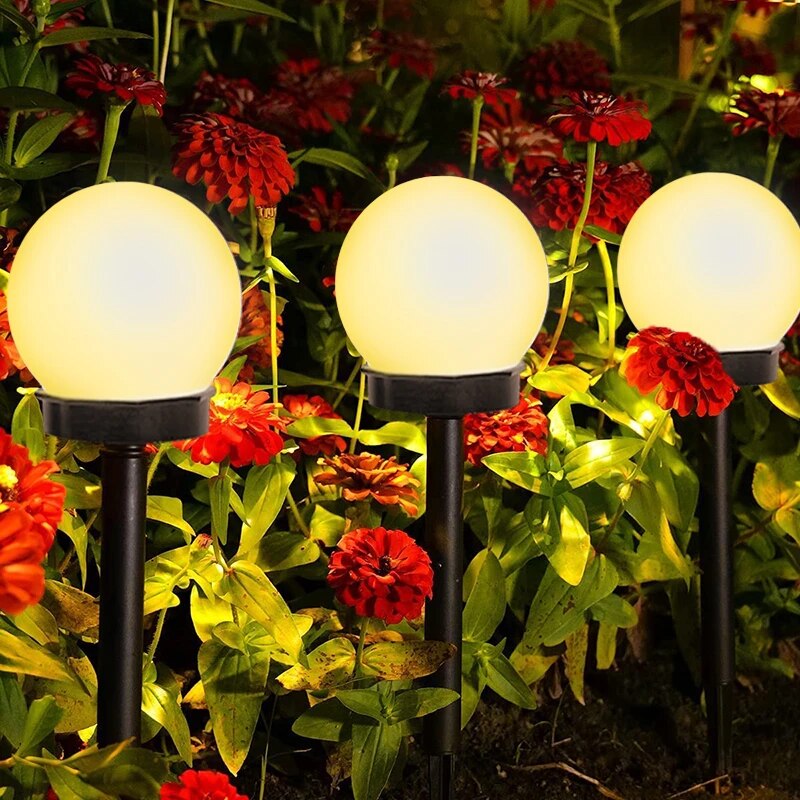 Bright Outdoor Solar Powered Path Lights - Halri