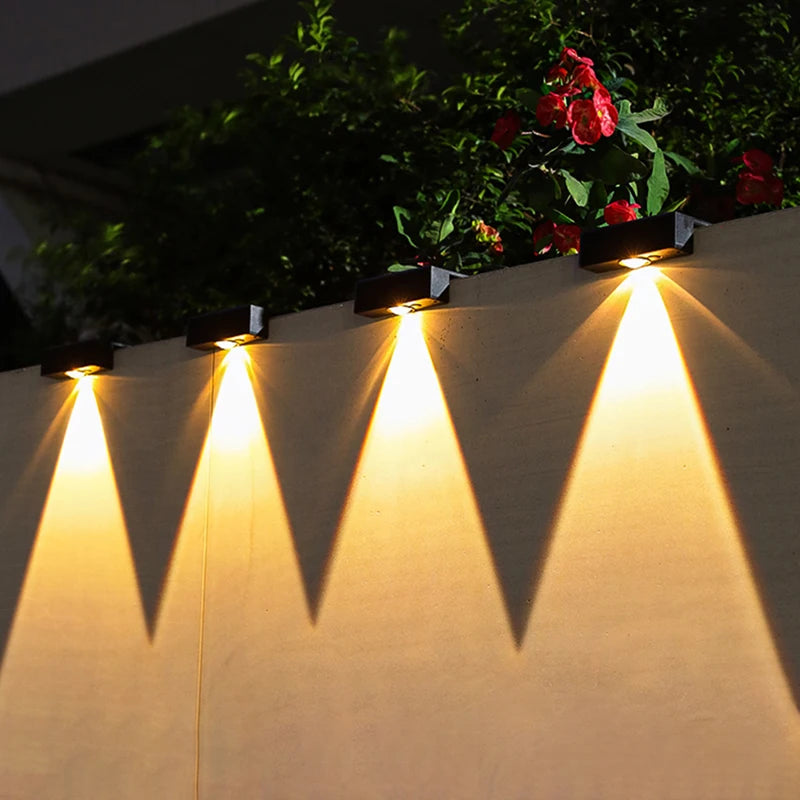 Smart RGB Outdoor Solar Lamp, Waterproof LED Garden Light - Halri