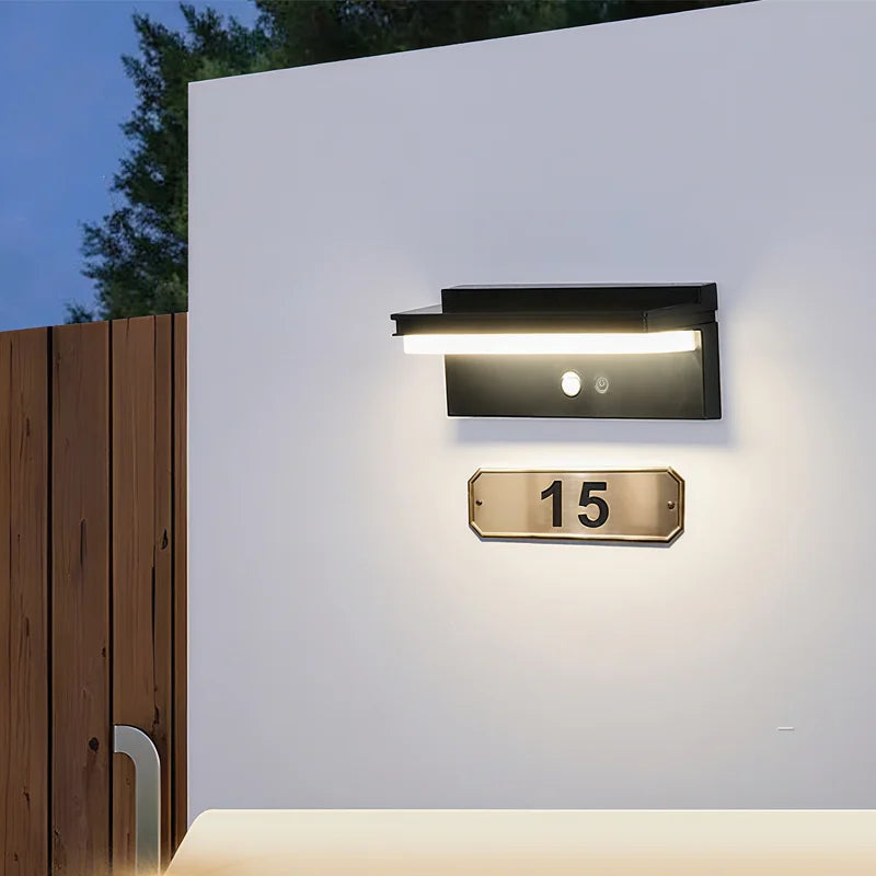 Outdoor Motion Sensor LED Wall Lamp Waterproof - Halri
