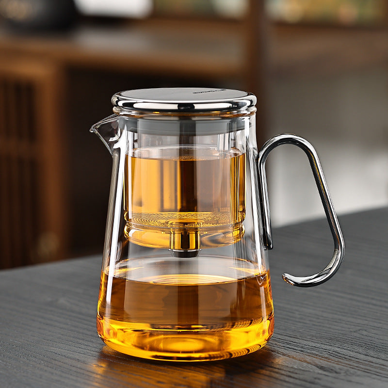 Premium Glass Teapot with Infuser and Stainless Filter