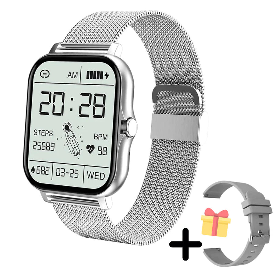 Luxury Gold Digital Sports Watch