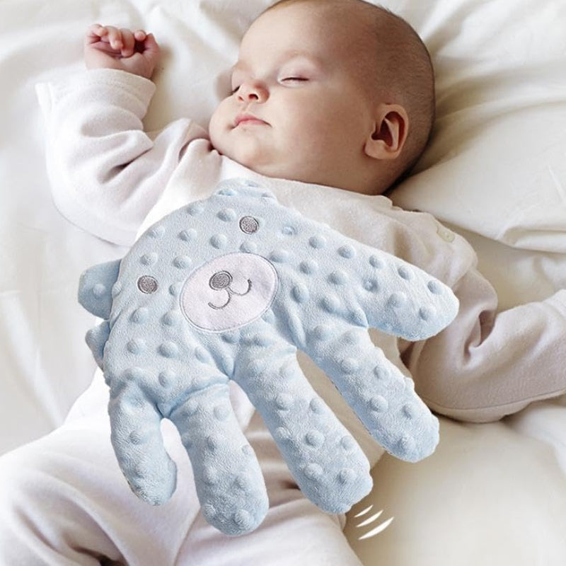 Calming Baby Hand Pillow - Soft Vibration Soothing Toy - Halri