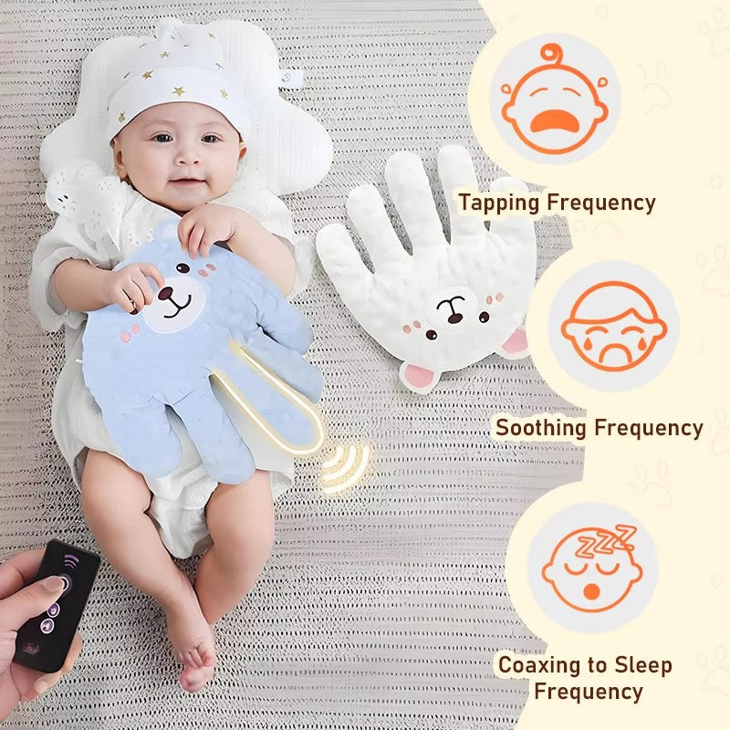 Soothing Baby Hand Pillow – Gentle Electric Patting Toy for Comfort & Startle Prevention