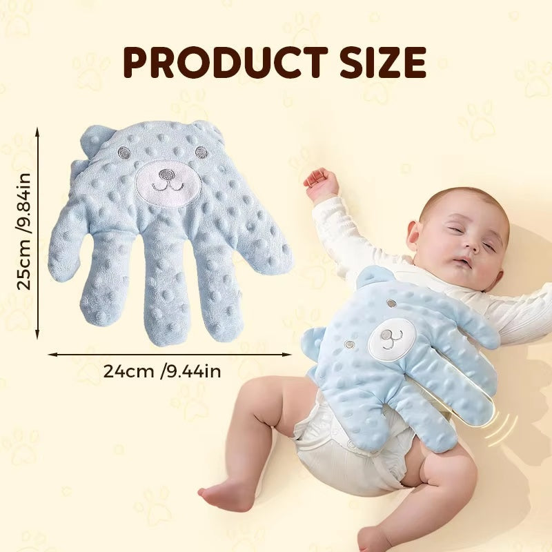 Soothing Baby Hand Pillow – Gentle Electric Patting Toy for Comfort & Startle Prevention