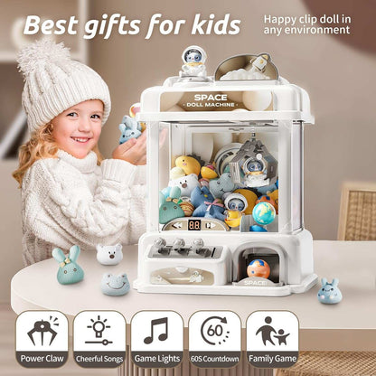Space Adventure Claw Machine – Exciting Play Fun for Children with Plenty of Prizes Included, Safe for Ages 3+