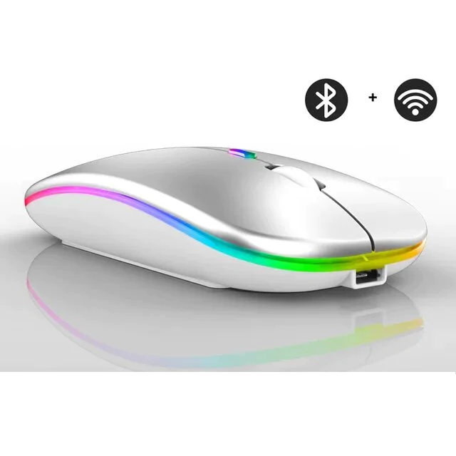 Compact Rechargeable Bluetooth Wireless Mouse